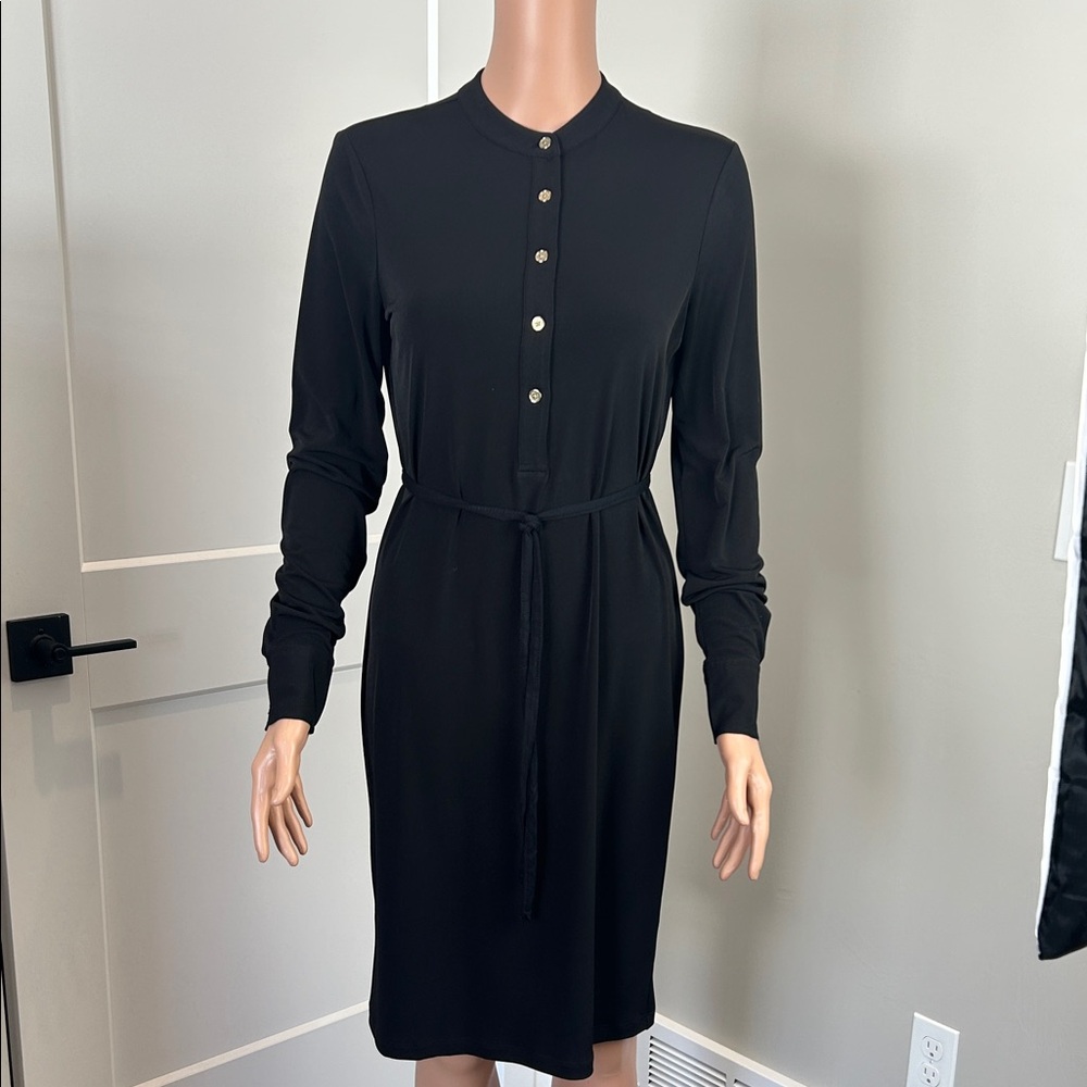 Calvin Klein Black Long Sleeve Dress